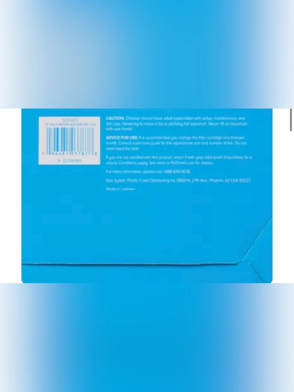 Top Fin® Half Moon Aquarium - 3.5 Gallon